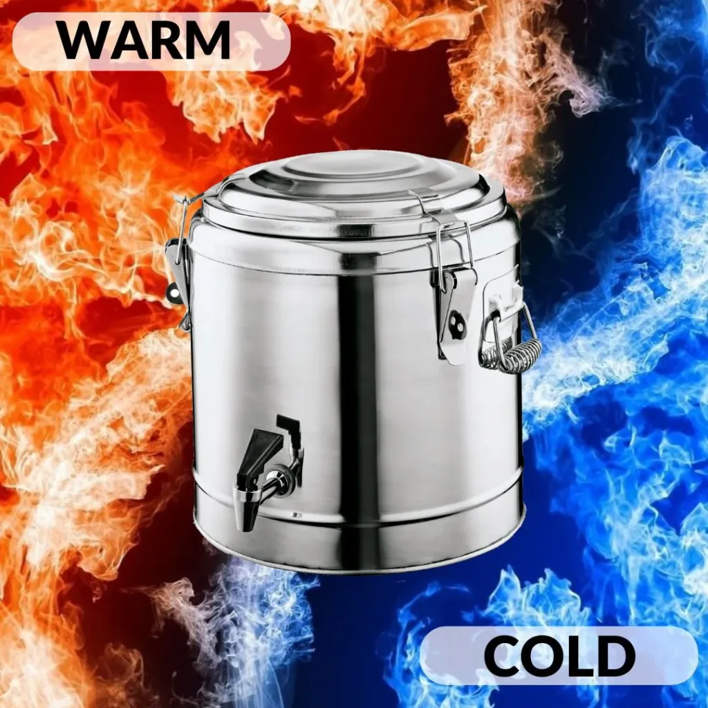 Thermobehälter, Thermogetränkebehälter, Getränkebehälter mit Zapfhahn - 20L