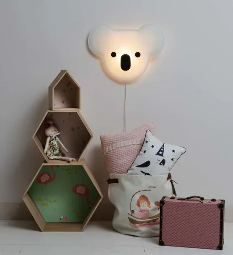 Buokids Soft Wandlampe Koala Bär violet