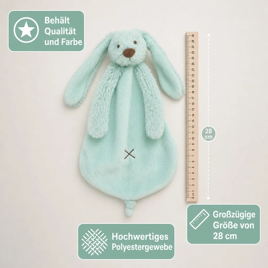 Happy Horse Baby Schmusetuch Hase Richie mint