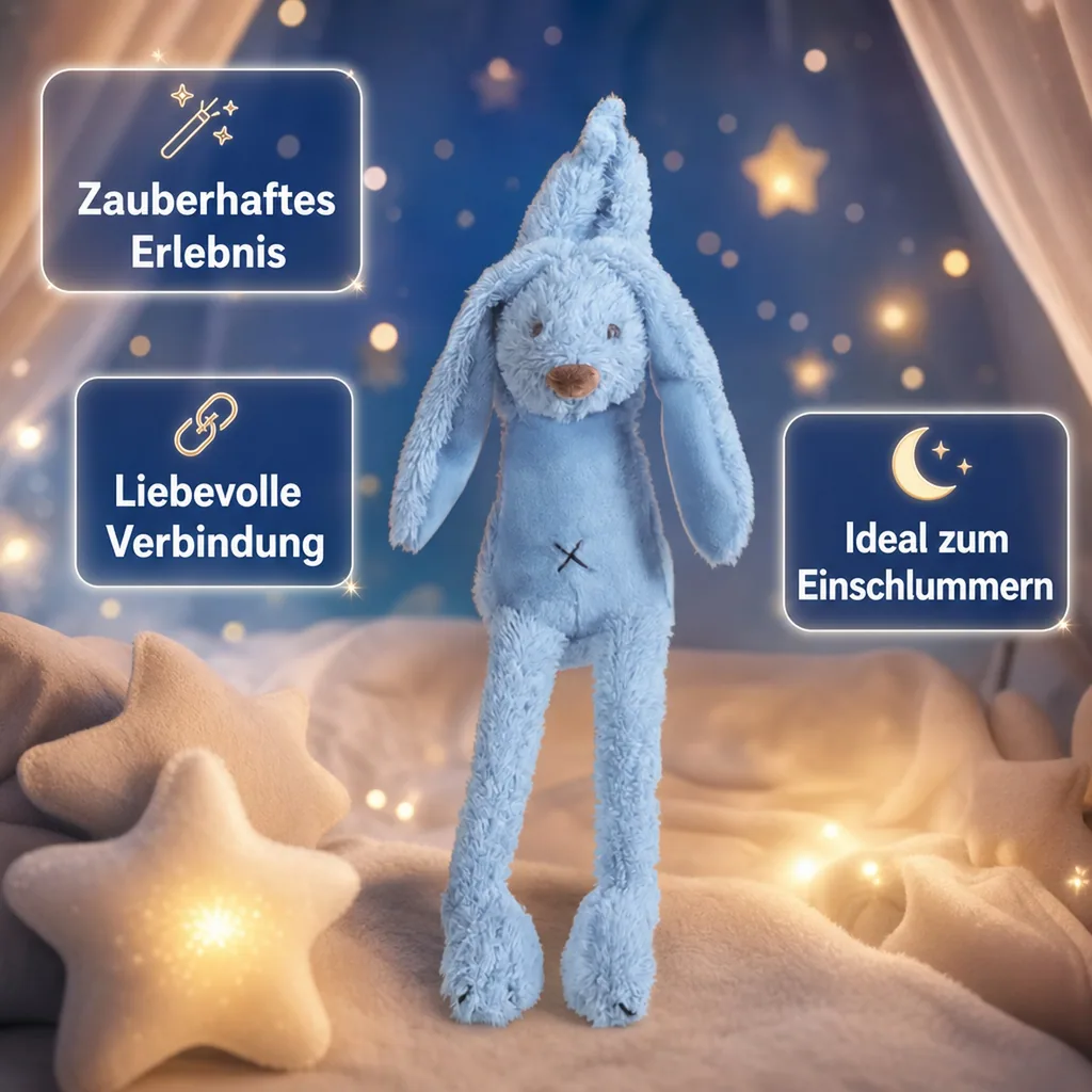 Happy Horse Spieluhr Hase Richie himmelblau