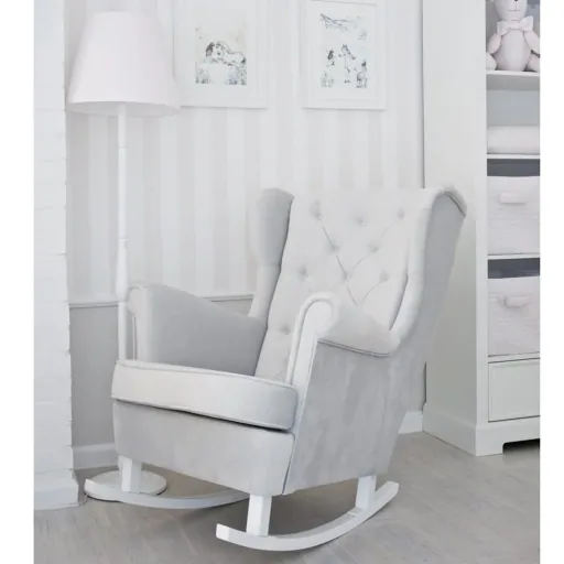Caramella Schaukelstuhl / Stillstuhl beige