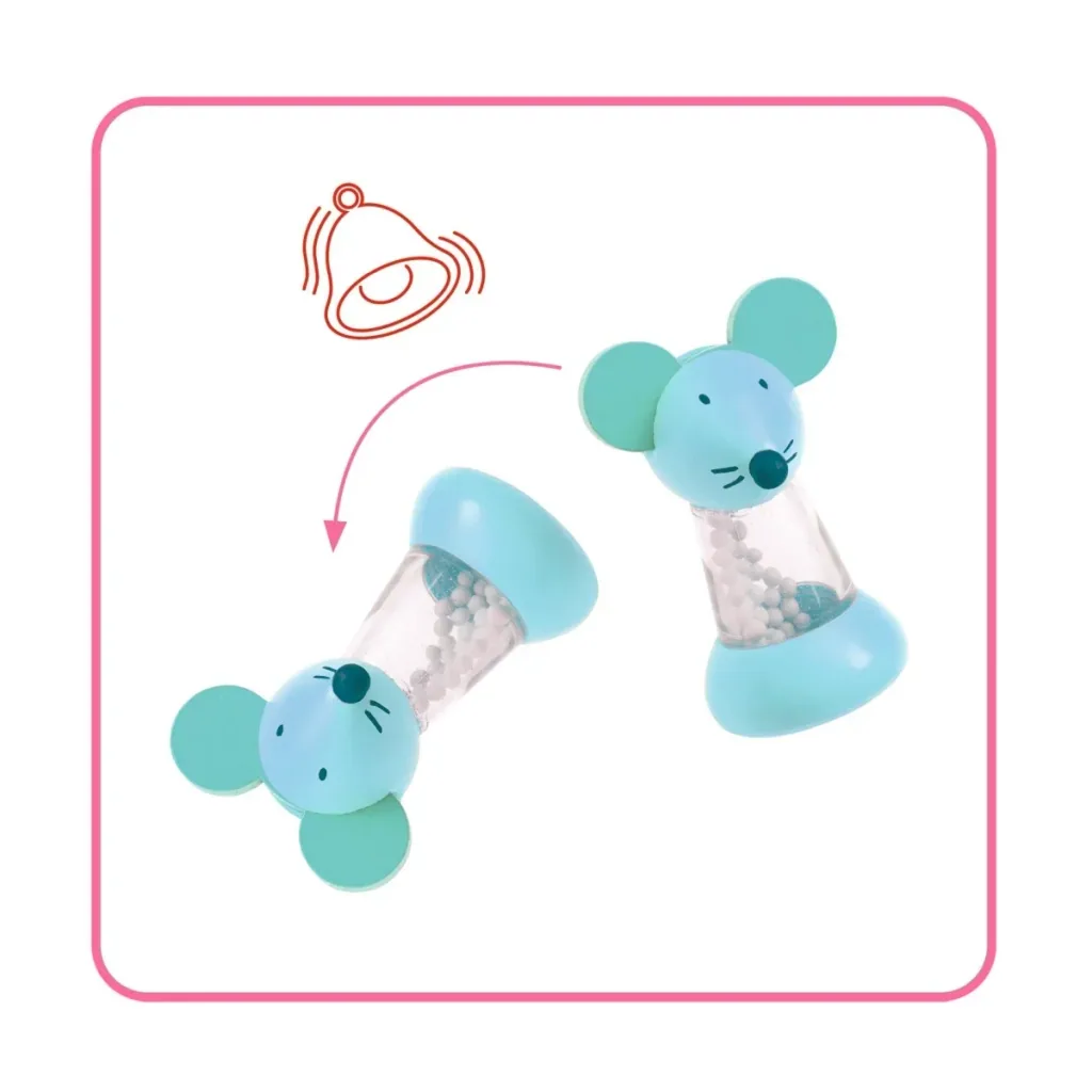 Djeco Kinderküche, Spielküche, Puppengeschirr, Rollenspiel - Kitten stove