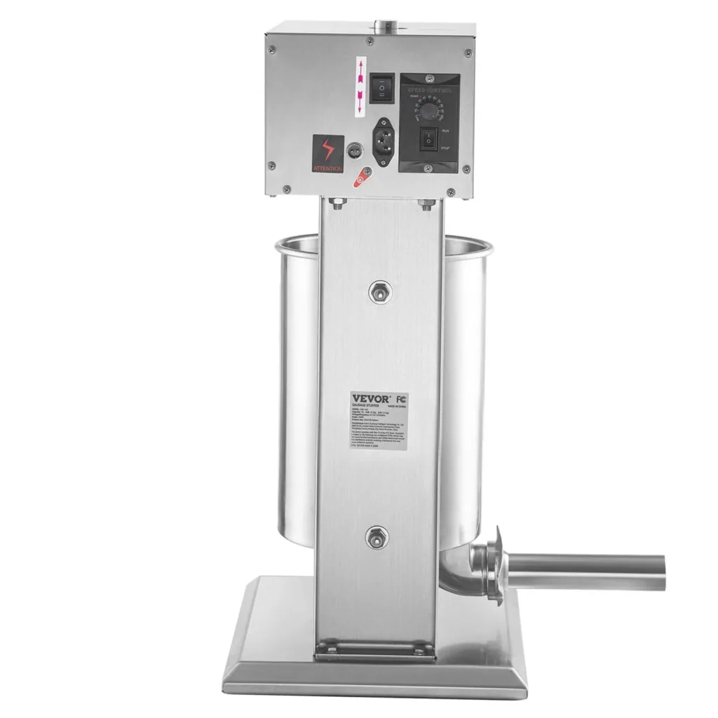 Wurstfüller, Wurstfüllmaschine, Wurstpresse - 10L Edelstahl, Elektrisch