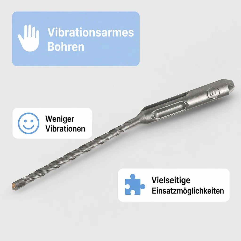 Hammerbohrer SDS Plus, 10mm, 600mm, 4 Schneider, Betonbohrer