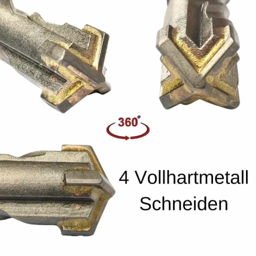 SDS Max Hammerbohrer, 25mm, 4 Schneider, Betonbohrer