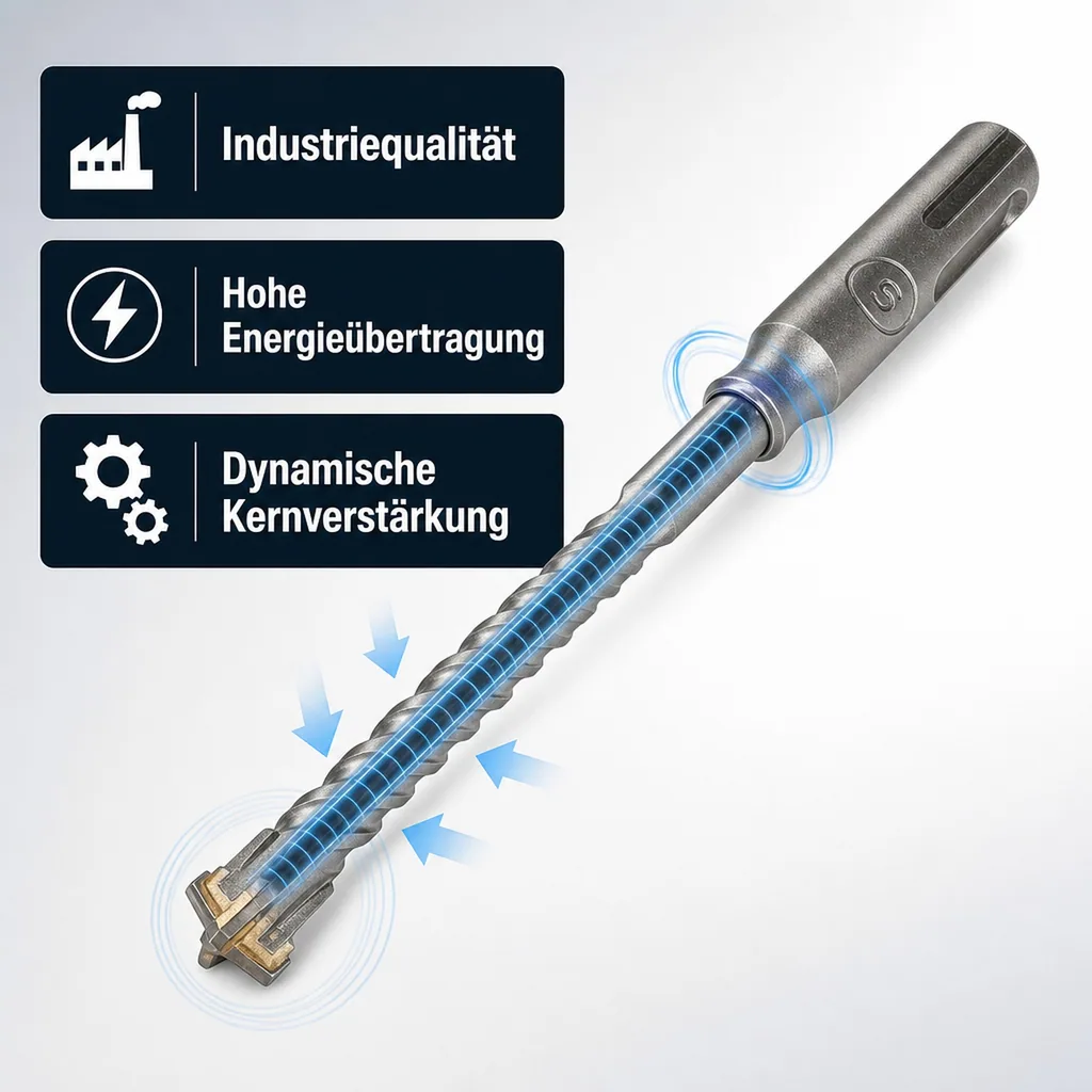 Hammerbohrer SDS Plus, 5mm, Betonbohrer, 4 Schneider