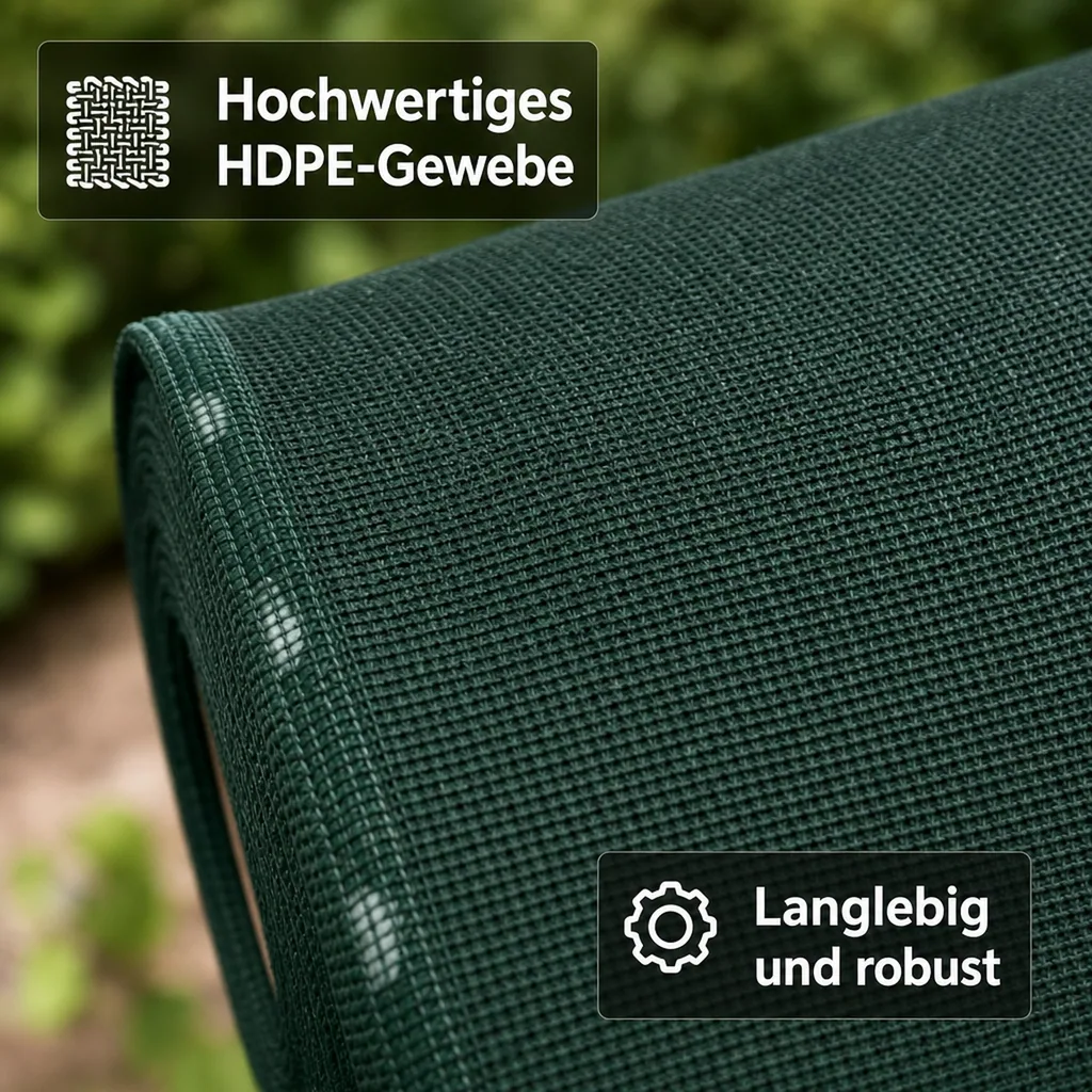Sichtschutznetz, Windschutz, Meterware, Gartenzaun Blende