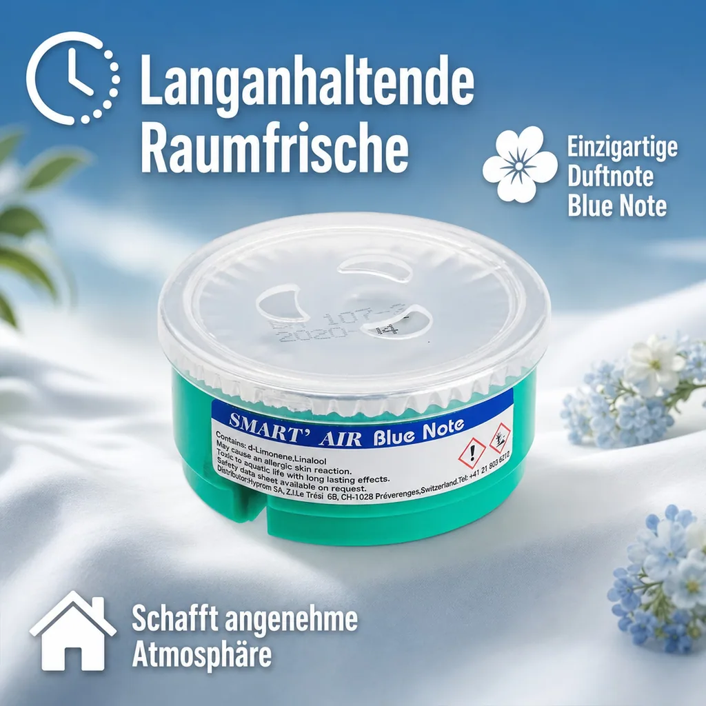 Duftgel für Lufterfrischer - Duftnote Blue Note