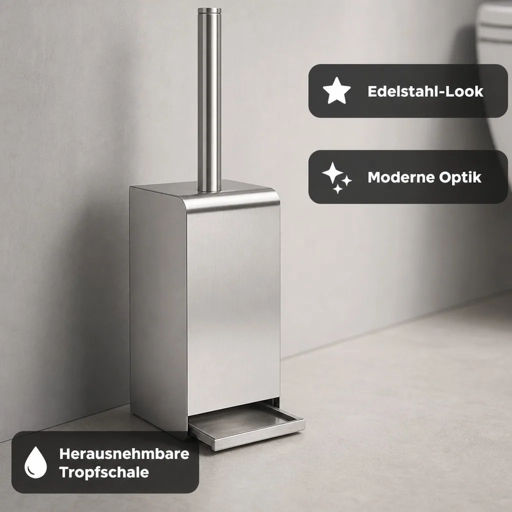 Toilettenbürstenhalter Edelstahl - MQTBHE