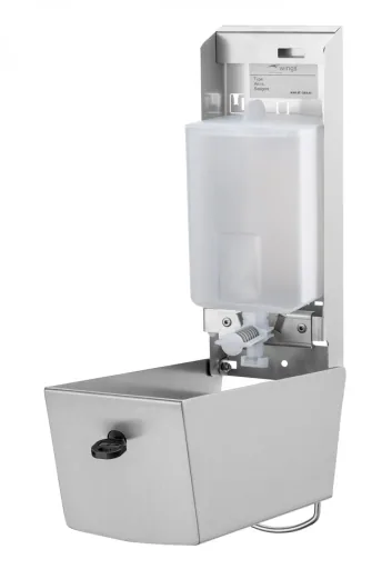 Seifenspender, Schaumseifenspender Edelstahl AFP-C - WIN SDR08 SAL, 900ml