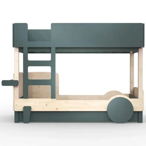 Mathy by Bols Etagenbett "Discovery" mit Bettschublade, Farbe Elemente: ocher