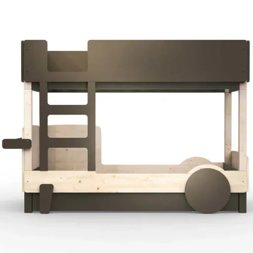 Mathy by Bols Etagenbett "Discovery" mit Bettschublade, Farbe Elemente: ocher