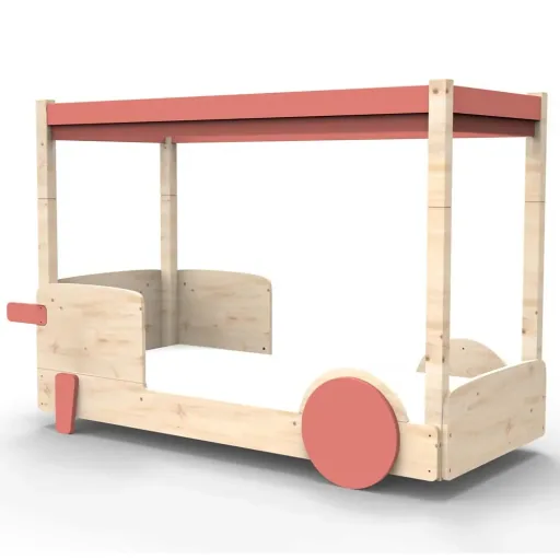Mathy by Bols Himmelbett "Discovery", Farbe Elemente: cement grey