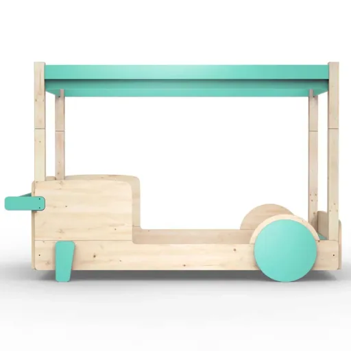 Mathy by Bols Himmelbett "Discovery", Farbe Elemente: cement grey