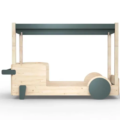 Mathy by Bols Himmelbett "Discovery", Farbe Elemente: cement grey