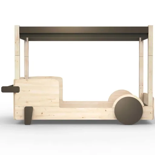 Mathy by Bols Himmelbett "Discovery", Farbe Elemente: cement grey