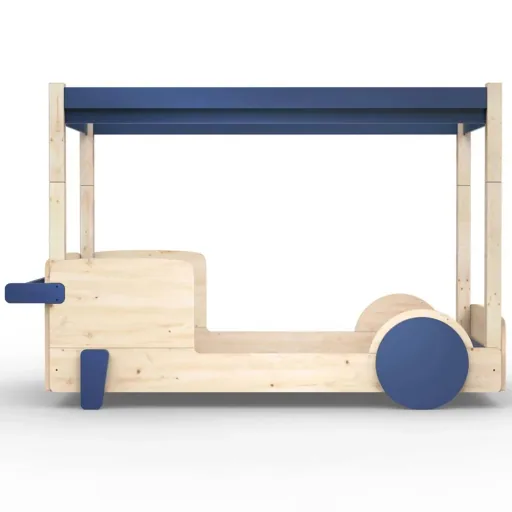 Mathy by Bols Himmelbett "Discovery", Farbe Elemente: cement grey