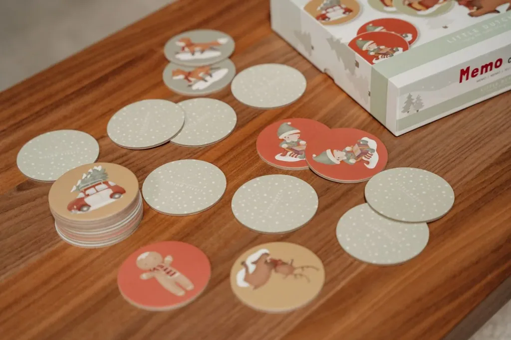 Little Dutch Brettspiel - Spiel Memory X-Mas