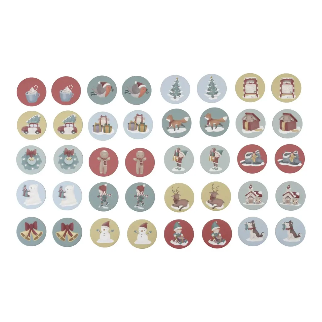 Little Dutch Brettspiel - Spiel Memory X-Mas