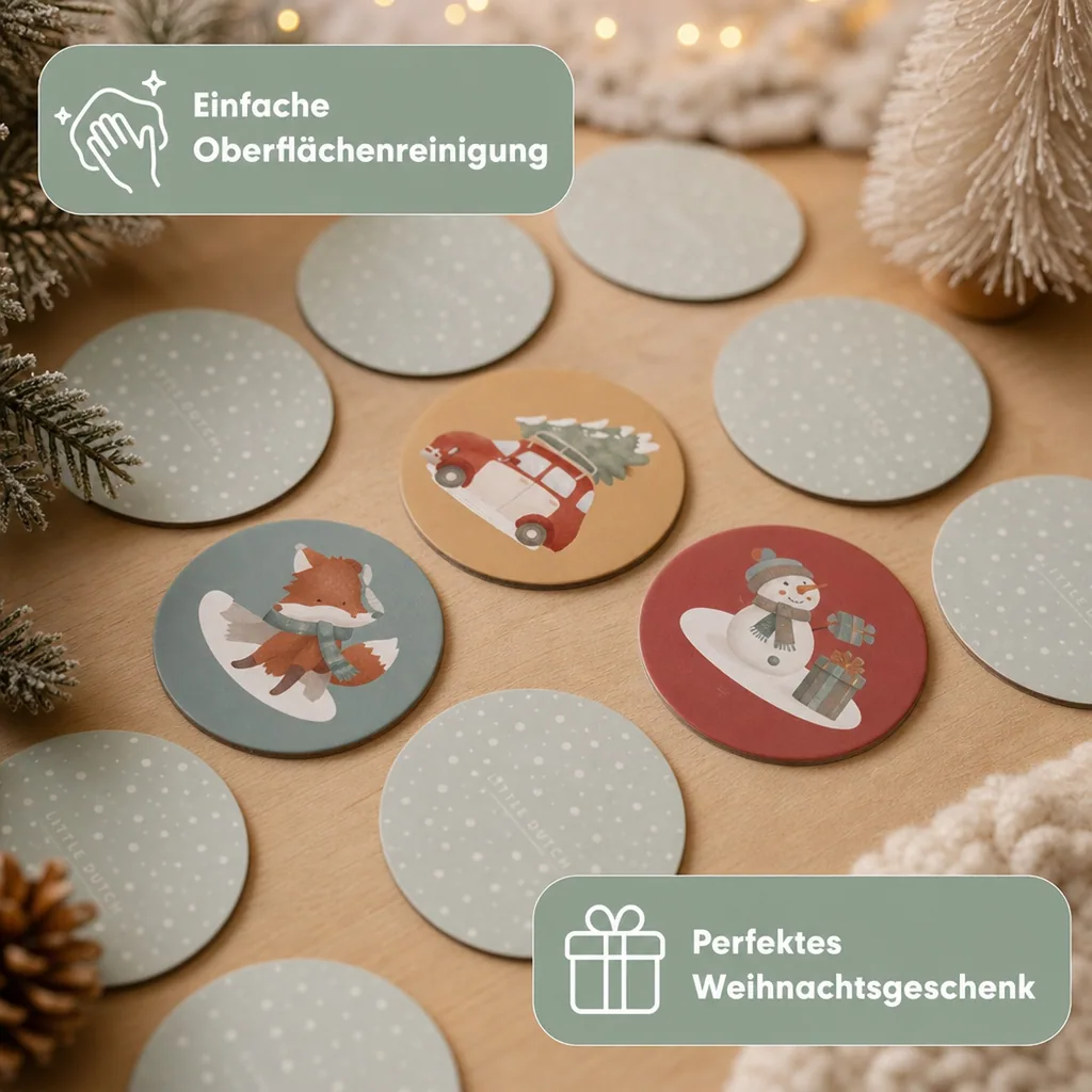 Little Dutch Brettspiel - Spiel Memory X-Mas