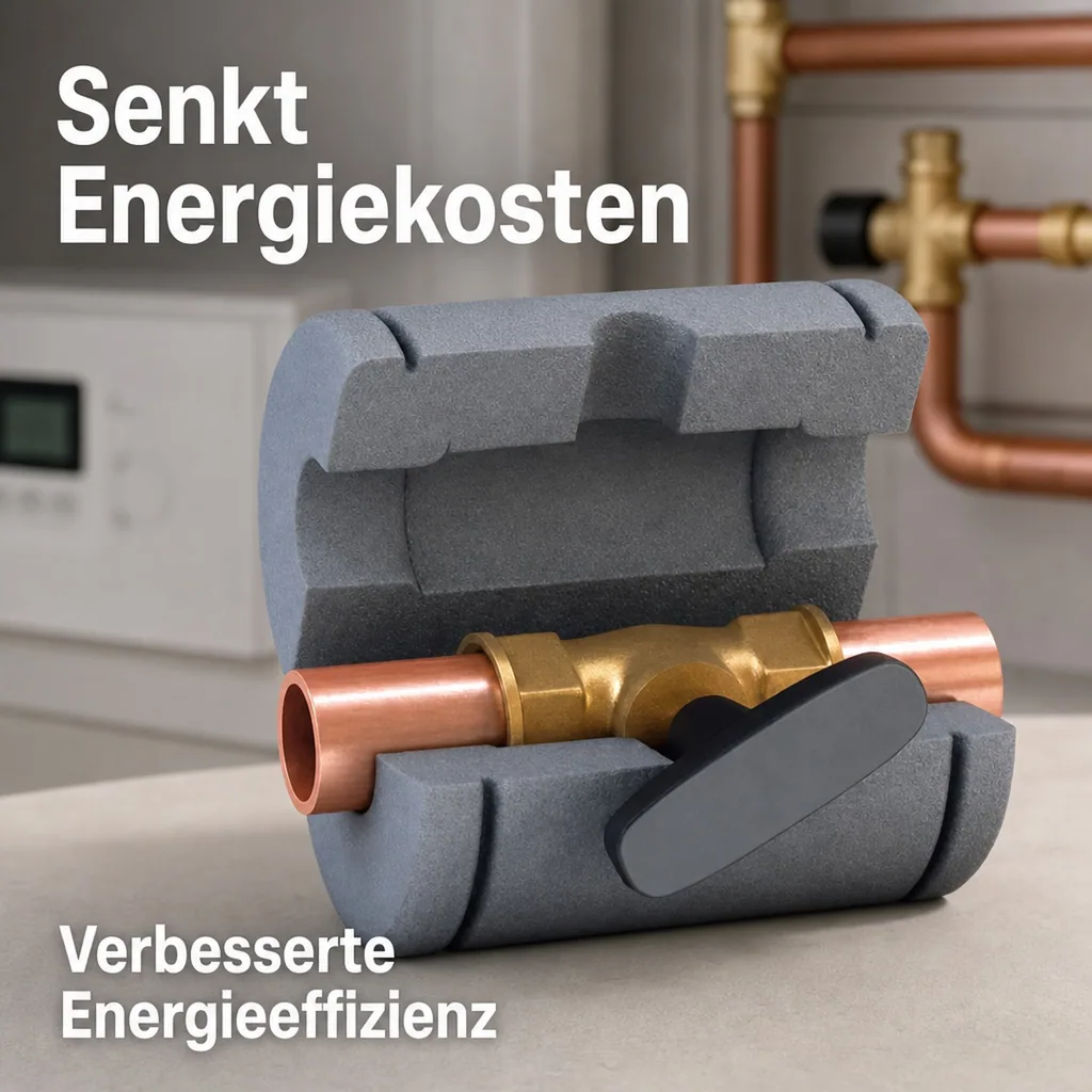 Kugelhahn DN 20, Ventil Isolierung, Heizung