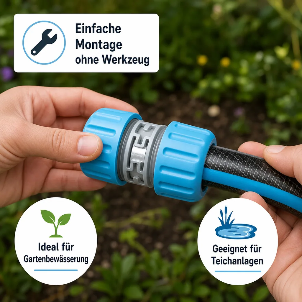 3/4 Zoll Schlauchverbinder, 1 Zoll, Schlauch Reparaturstück