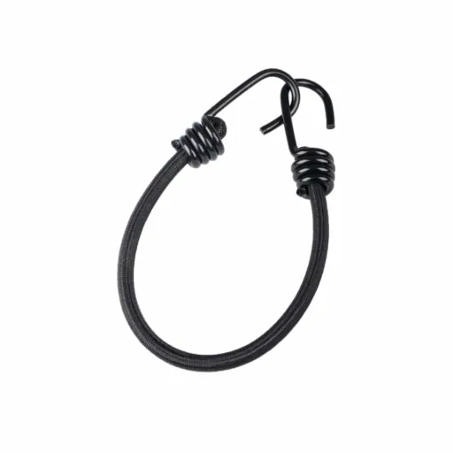 Expanderseil mit Haken, 8mm x 100cm, Gummiseil, Gepäckspanner