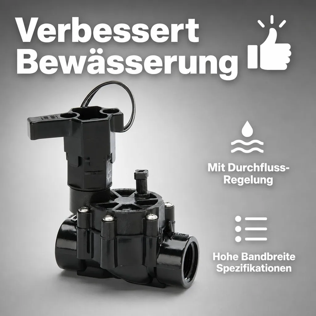 Magnetventil Typ 100-DV 1" IG