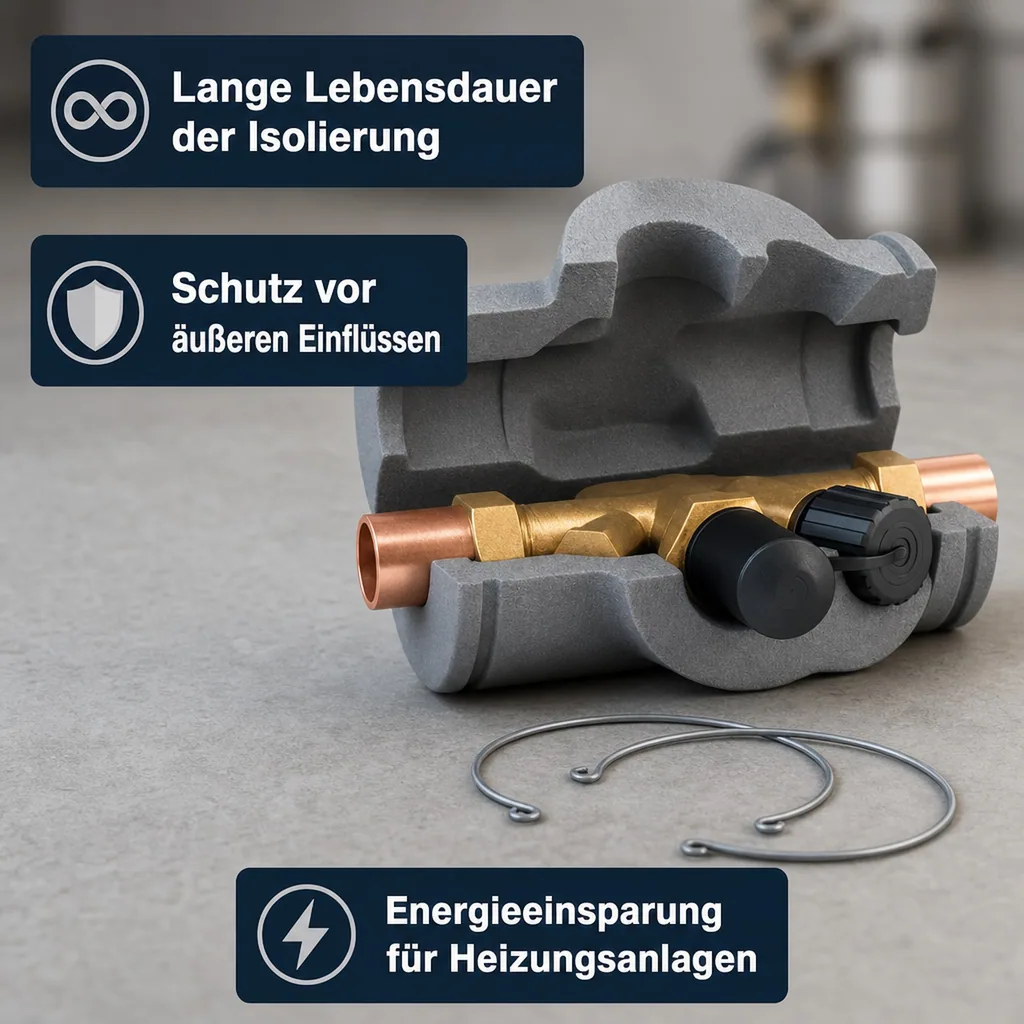 Zirkulationsventil DN 20, Ventilisolierung