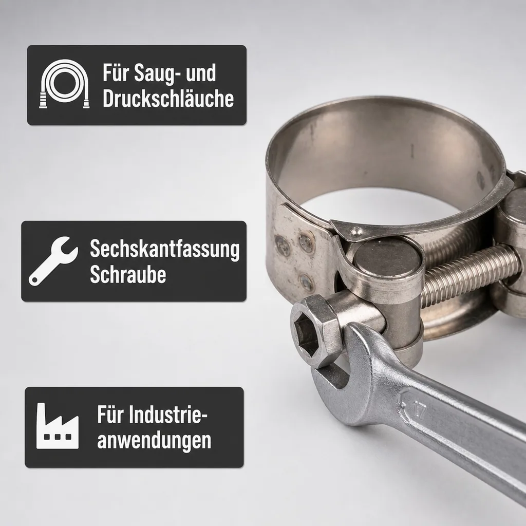 W2 Spannbacken-/ Gelenkbolzschellen 56-59mm