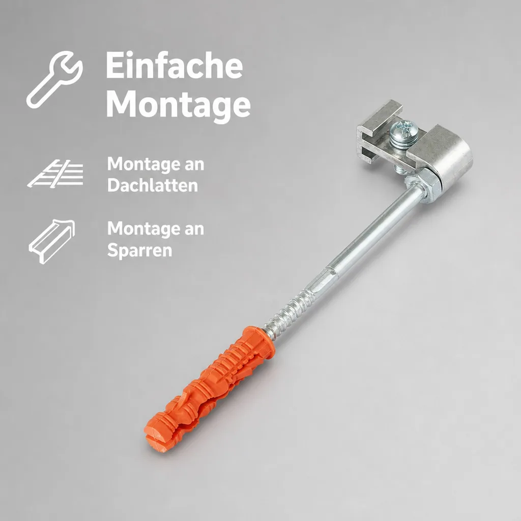 Haken für PVC-Bügel (Metall) 160mm