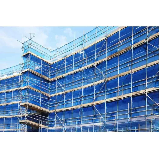 Gerüstschutznetz, 2,57 x 100 m, grün, 50g/m², robust, HDPE