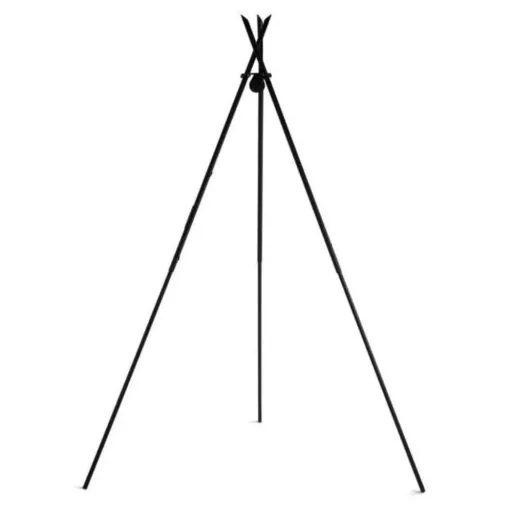 Schwenkgrill, Grill mit Dreibein, Gartengrill, Edelstahl, 210cm, Doppelrost 80/40cm