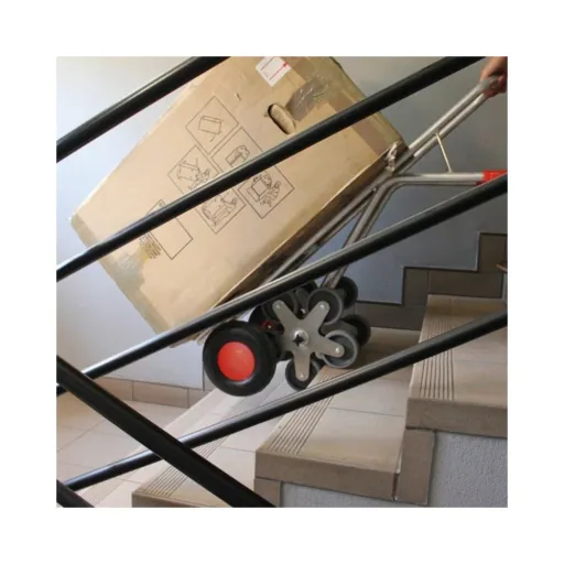 Treppenkarre, Alu, 200 kg, mit Radsternen