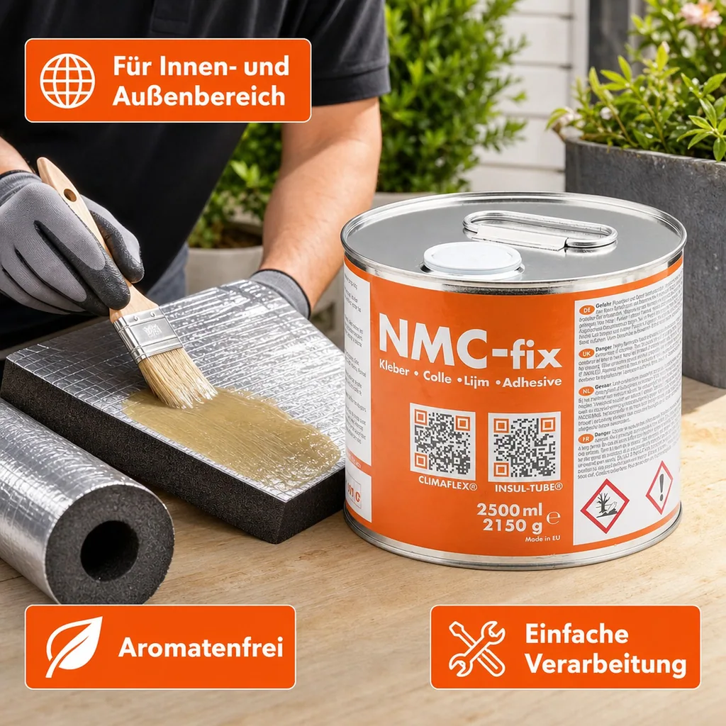 Kontaktkleber, Dämmstoff, Metall, 2500ml