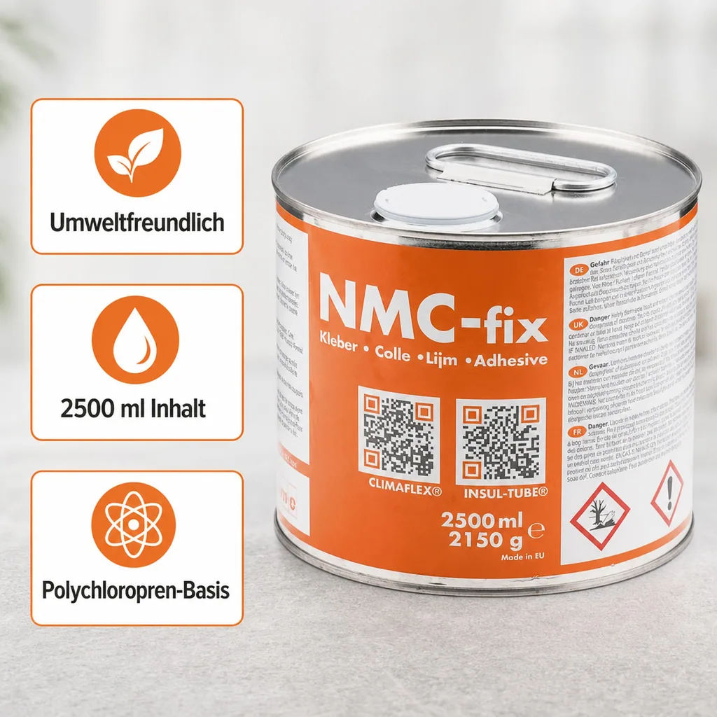 Kontaktkleber, Dämmstoff, Metall, 2500ml