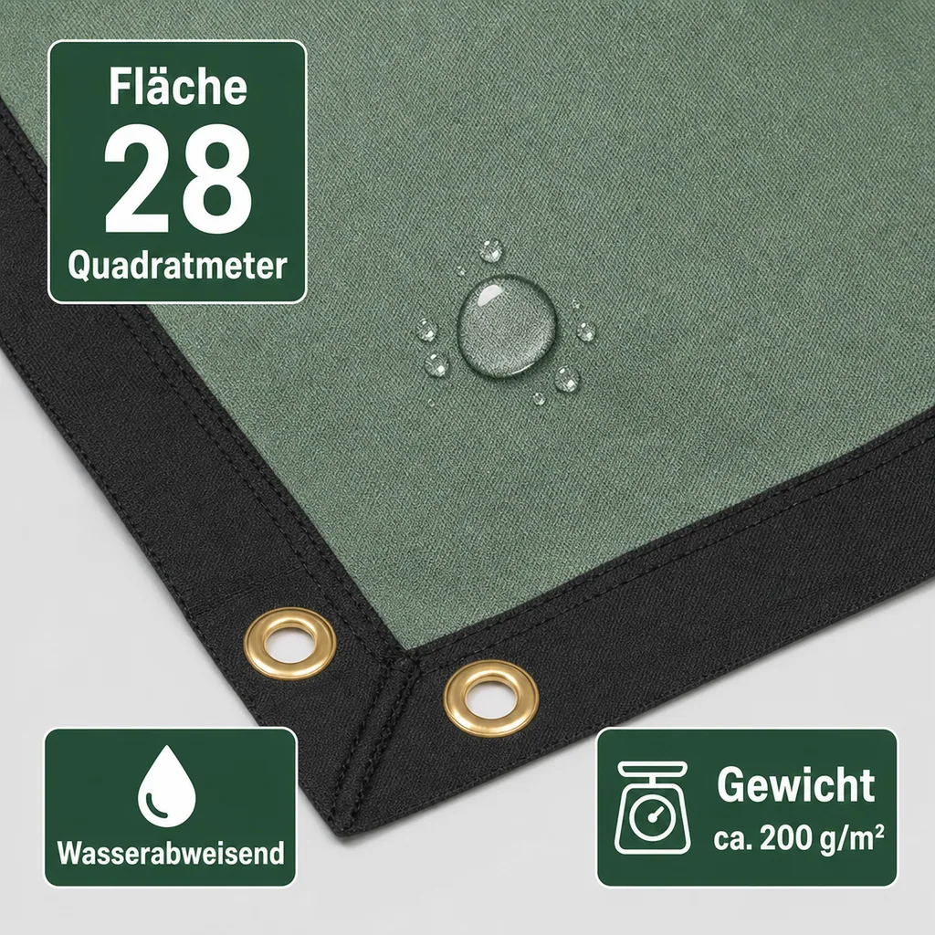 Anhänger Netz, Containernetz, Abdecknetz 3,5 x 8 m, Ladungssicherungsnetz