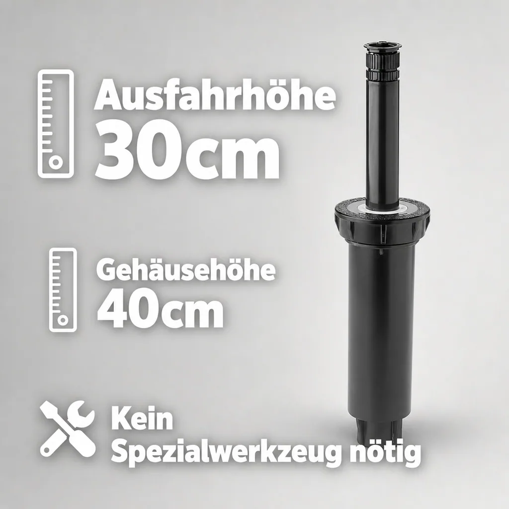 Versenkregner Basis Typ 1812 30cm
