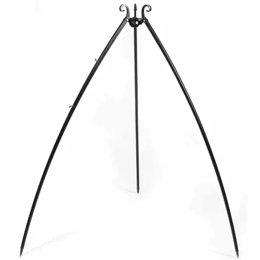 Schwenkgrill mit Dreibein, Edelstahl Grillrost 60 cm, Gartengrill