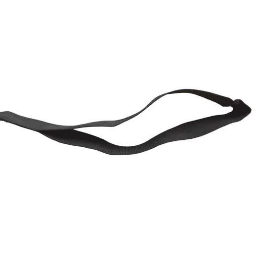 Gurtband schwarz, 10m, mit Schlaufen, 6cm breit, Befestigungsband