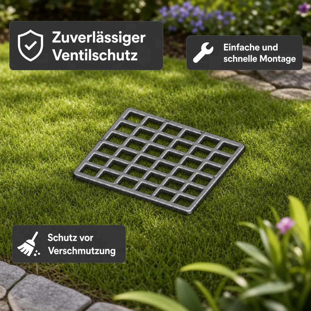 Schachtabdeckung Garten, Ventilschacht Gitter Jumbo, Gitterabdeckung