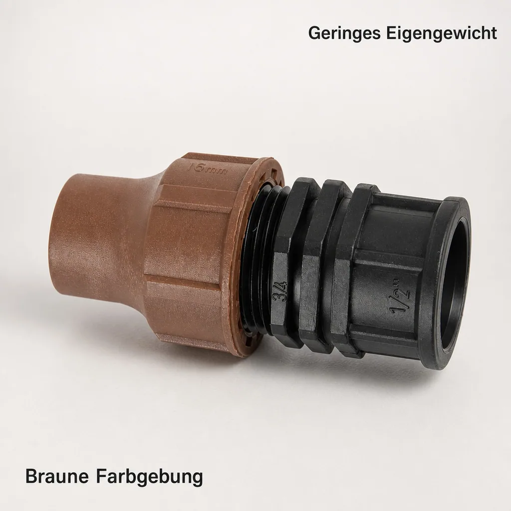 Kupplung BF-62 lock 16mm x 1/2" IG