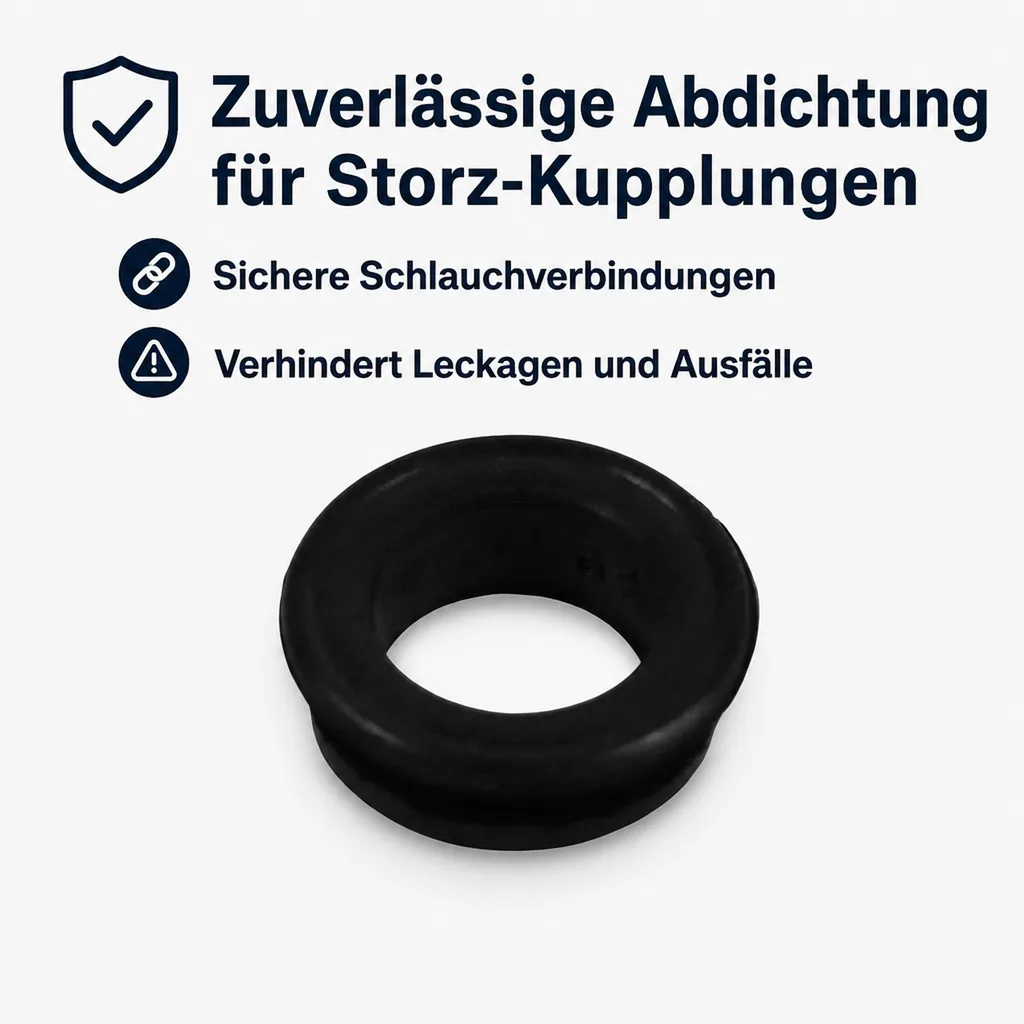 Storz Kupplung Dichtung C, NBR Dichtung, Feuerwehrkupplung Dichtung