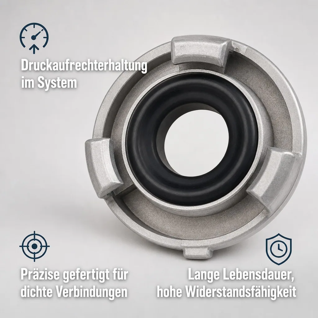 Storz Kupplung Dichtung C, NBR Dichtung, Feuerwehrkupplung Dichtung