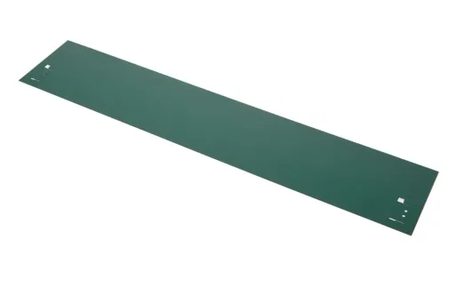 Rasenkanten Metall 18.5 cm x 120 cm | Beeteinfassung | Beetumrandung | Beetbegrenzungen, Color-GS: grün