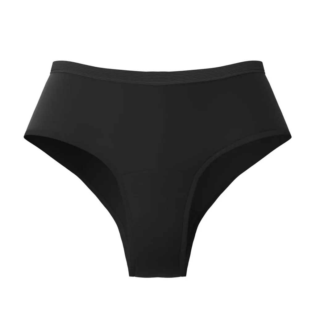 Weekiss Boyshort  Periodenunterwäsche,  Menstruationsunterwäsche, Periodenslip, Größe: XL (42); Mengen-Rabatte: ohne; Farbe Weekiss: Schwarz