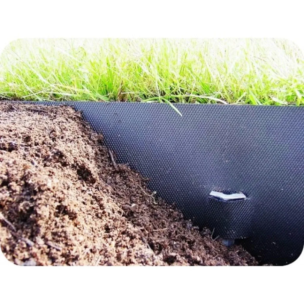 Rasenkantenband aus Kunststoff 15cm x 6m | Rasenkanten | Beeteinfassung | Beetumrandung | Beetbegrenzungen