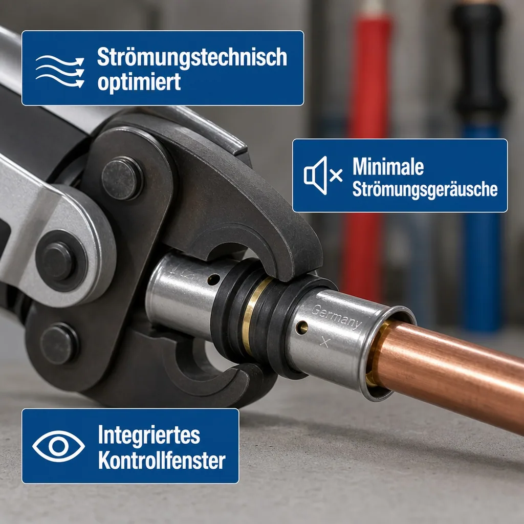 Pressfitting Kupplung 20 x 2 - 20 x 2