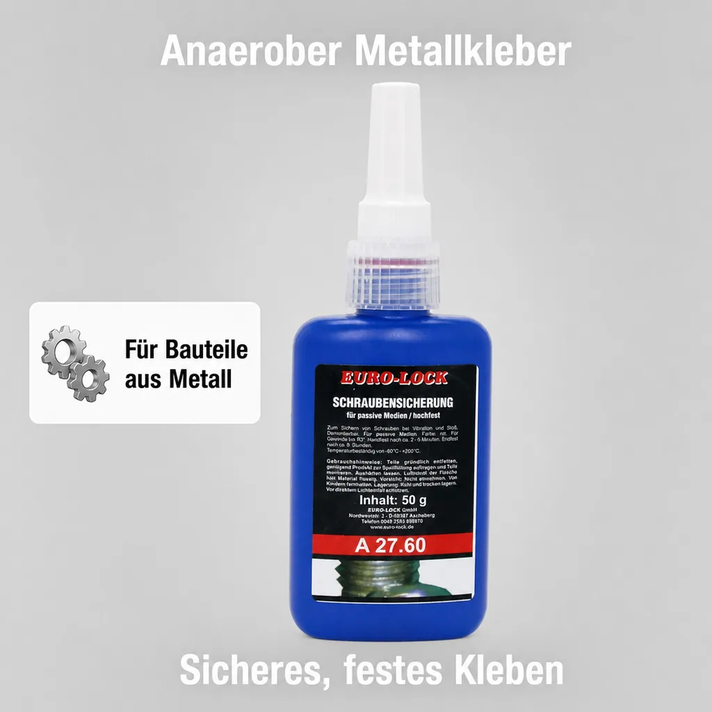 Metallkleber, Schraubensicherung - EURO-LOCK A.27.60