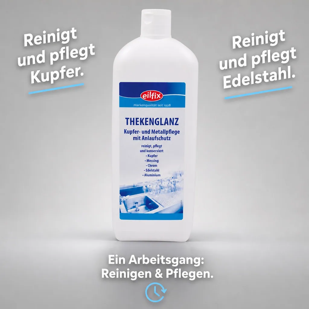 Thekenglanz Kupferpflege - 1L, Flasche